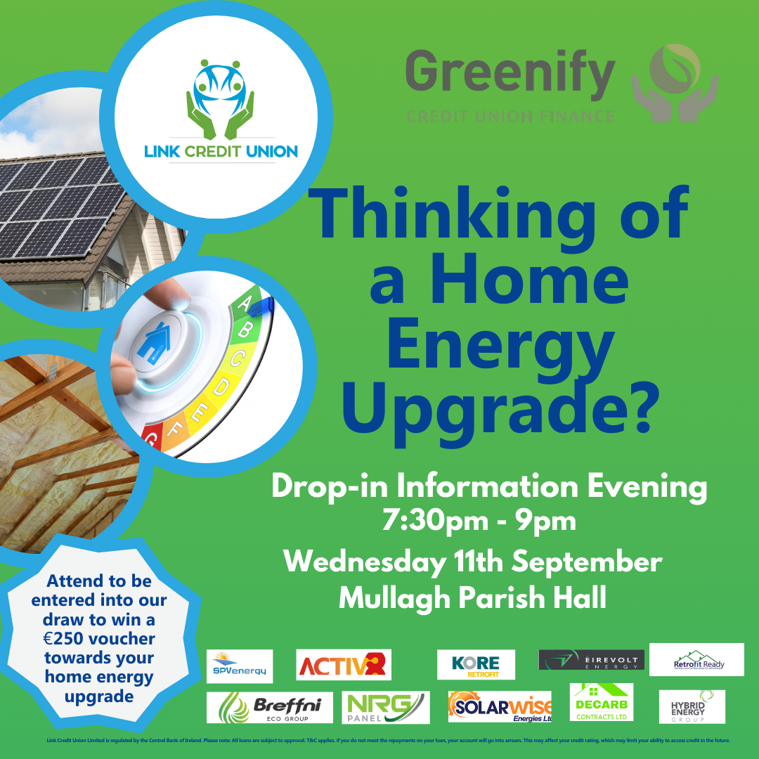 Home Energy Information evening in Mullagh – 11th September