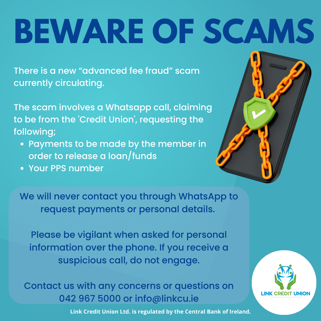 *Beware of Scams*